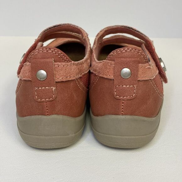 Earth Origins Rapid Troy Terra Cotta Suede Sneaker Mary Jane Size 6.5 - Picture 7 of 13